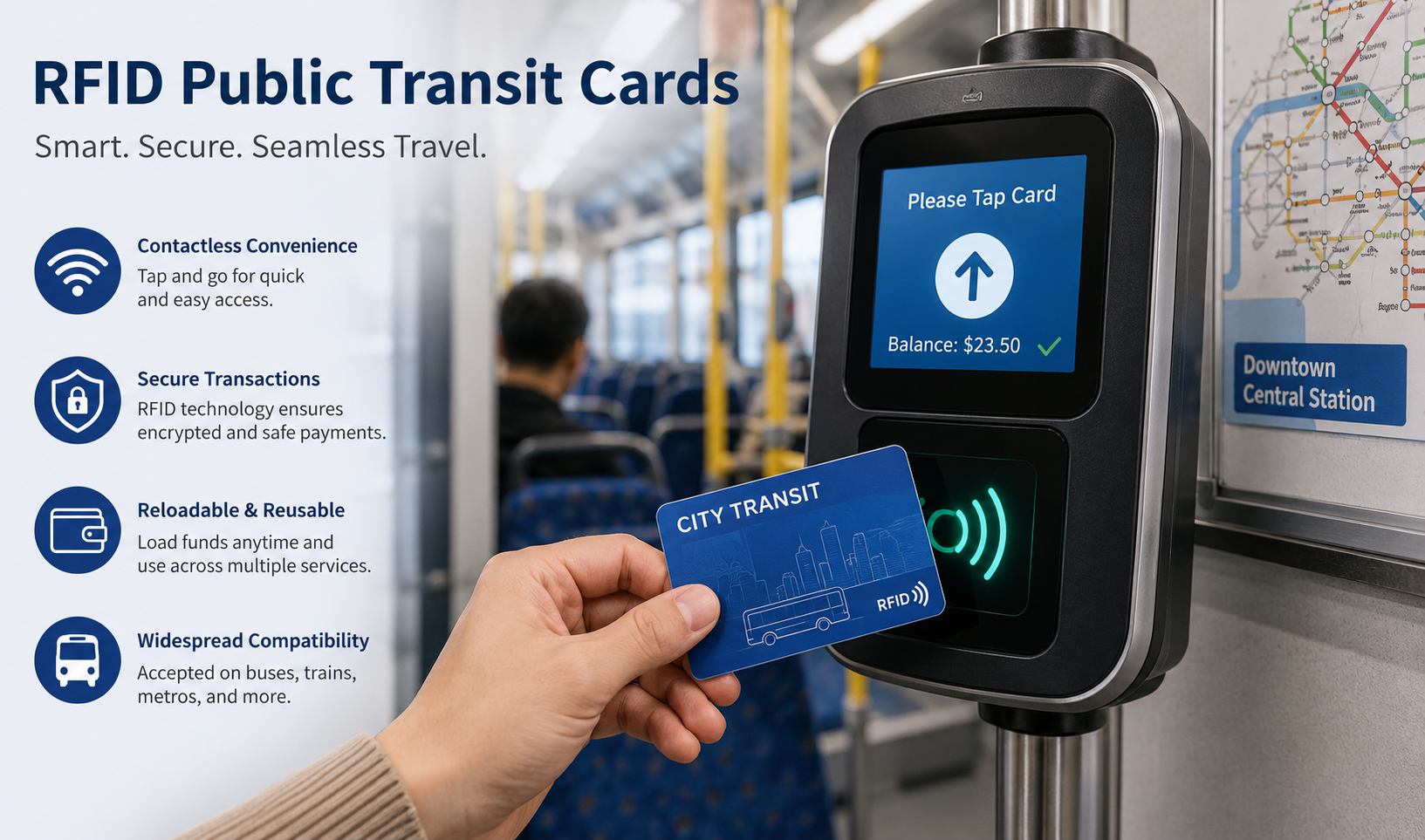 سلسلة أبواب قناة RFID