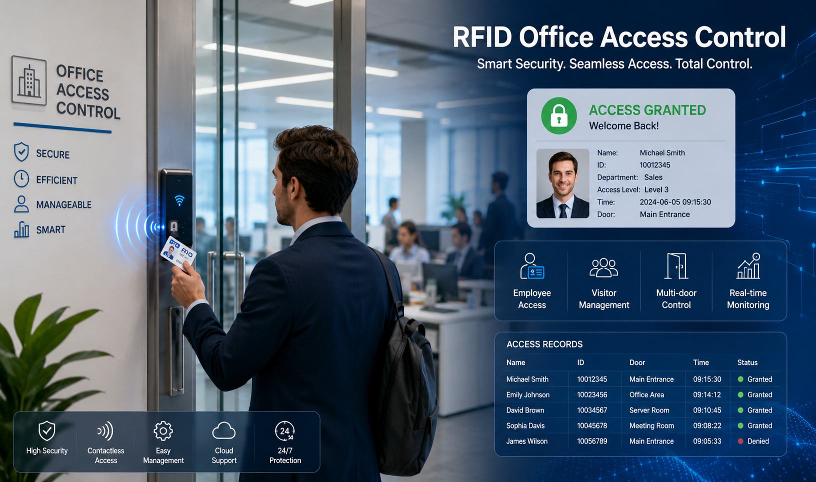 إدارة أدوات تحديد الهوية بموجات الراديو (RFID)